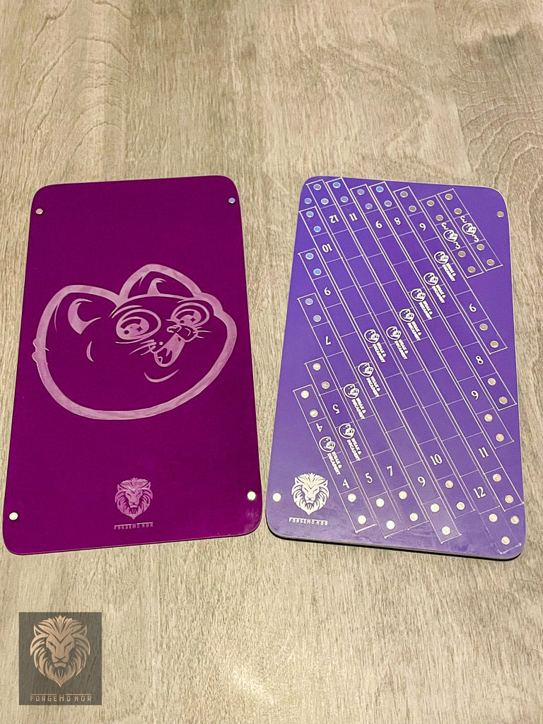 Laser-Cut Tabletop Wargaming Measuring Gauges β 14 pc Tabletop Gaming & Miniature Wargaming Tool | Age of Sigmar and Warhammer 40K Accessory