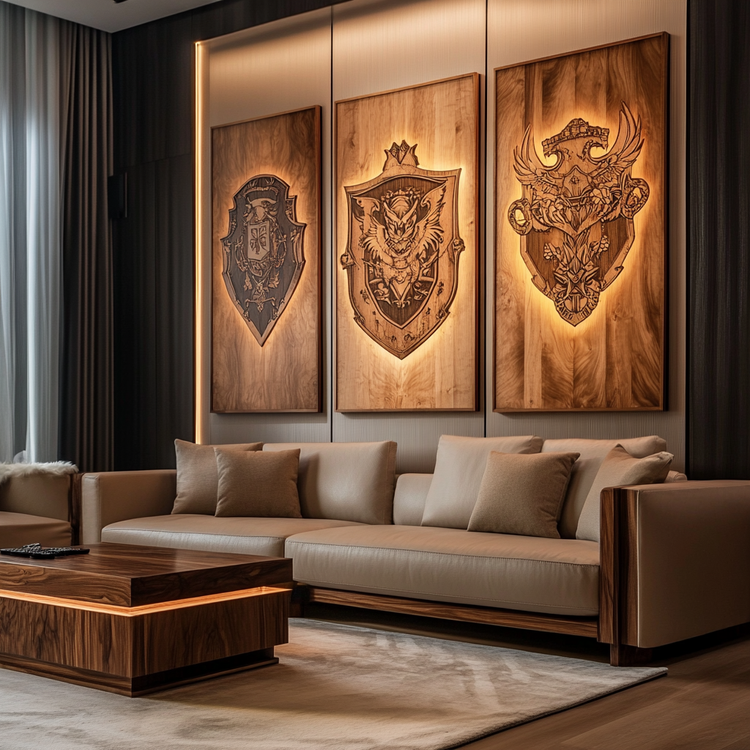 Personalized laser-cut decor signs and engraved keepsakes by Forge Honor