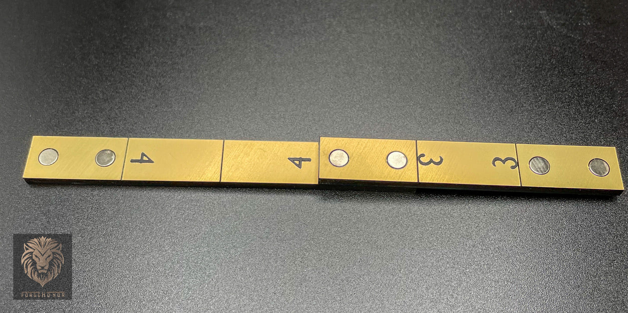 Laser-Cut Tabletop Wargaming Measuring Gauges – 14 pc Tabletop Gaming & Miniature Wargaming Tool | Age of Sigmar and Warhammer 40K Accessory