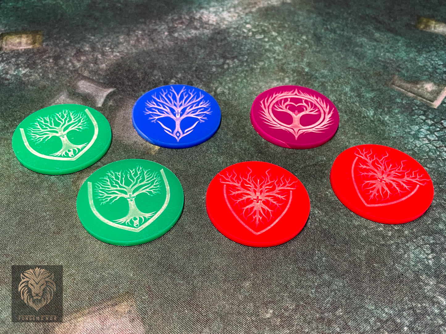 AoS 2025 Objectives – 40mm Tokens for Warhammer | GHB 2025–26 Acrylic Marker Set (6pc)