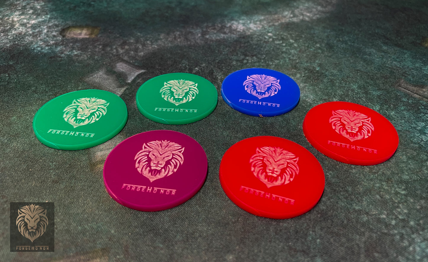 AoS 2025 Objectives – 40mm Tokens for Warhammer | GHB 2025–26 Acrylic Marker Set (6pc)
