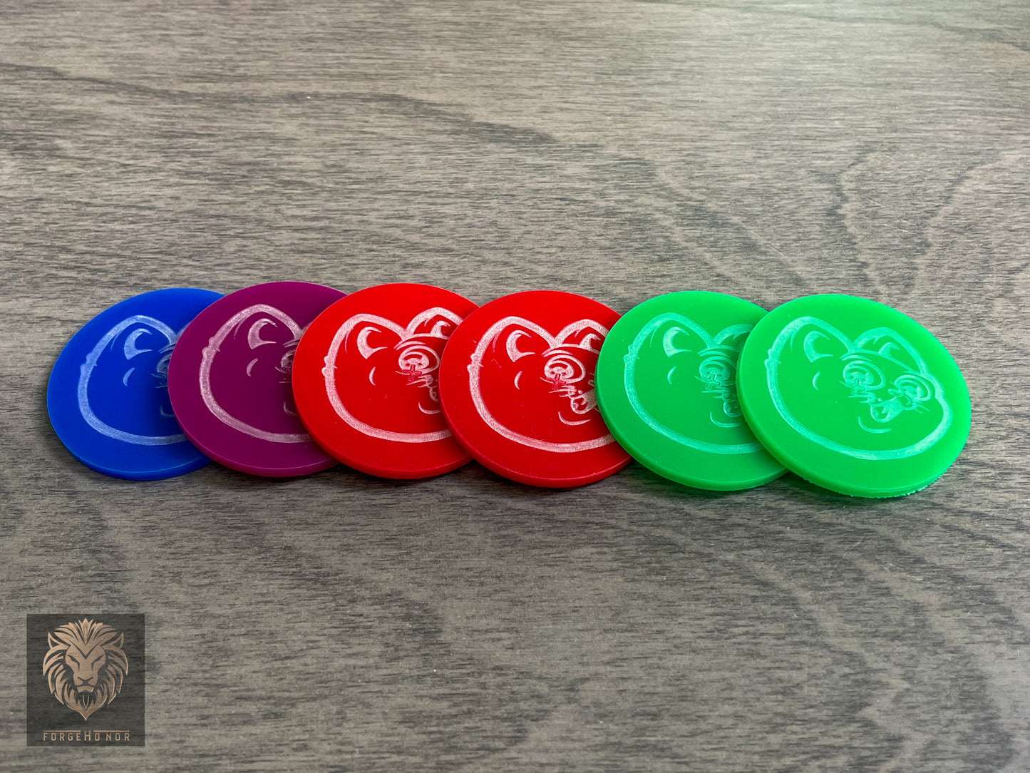 AoS 2025 Objectives – 40mm Tokens for Warhammer | GHB 2025–26 Acrylic Marker Set (6pc)