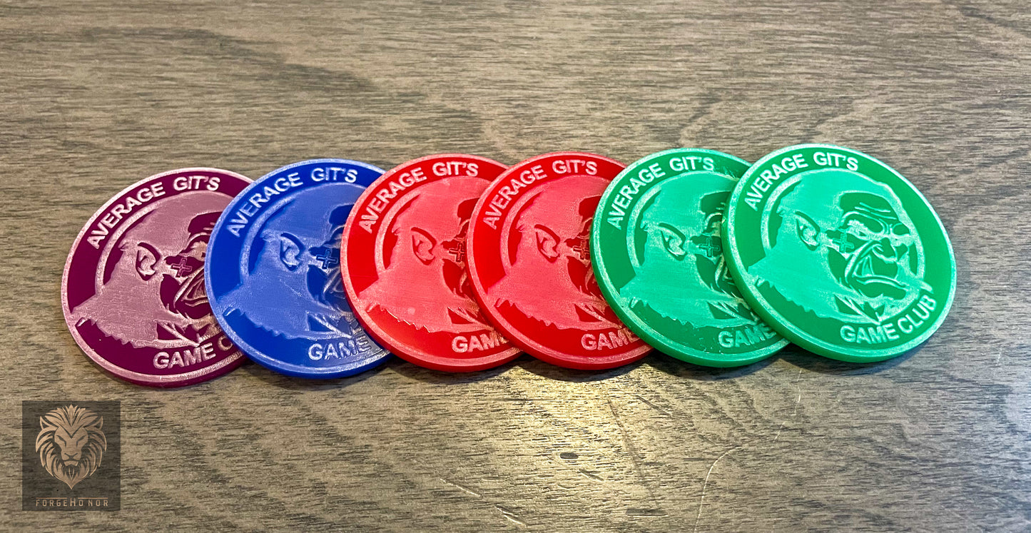 AoS 2025 Objectives – 40mm Tokens for Warhammer | GHB 2025–26 Acrylic Marker Set (6pc)