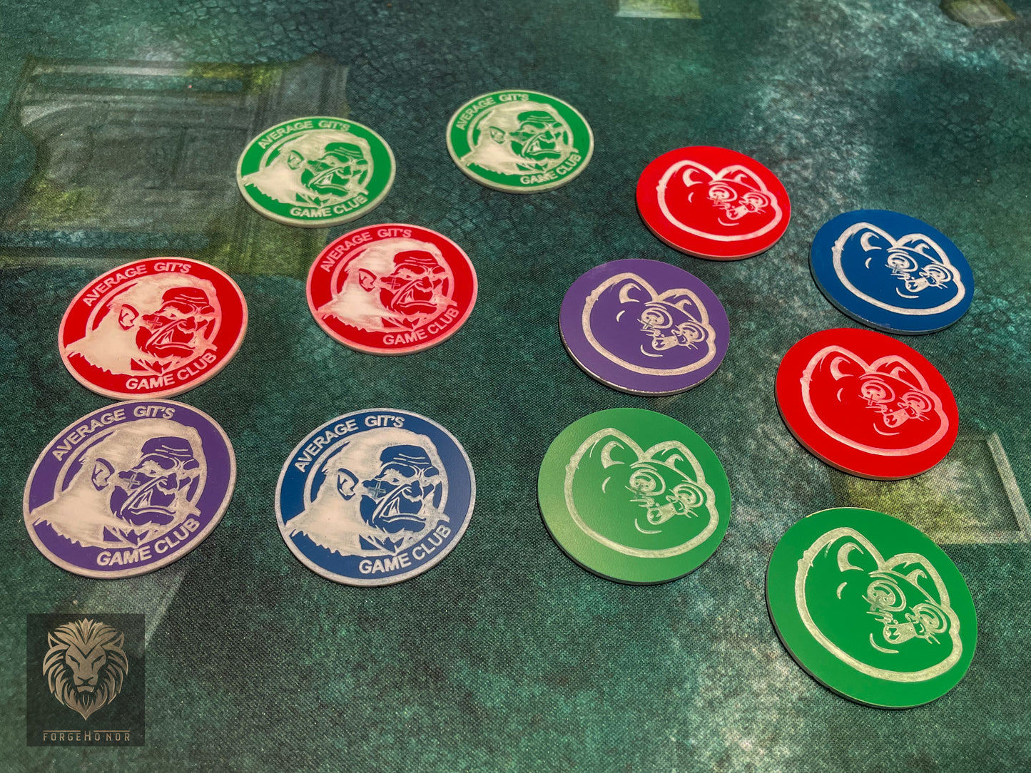 AoS 2025 Objectives – 40mm Tokens for Warhammer | GHB 2025–26 Acrylic Marker Set (6pc)