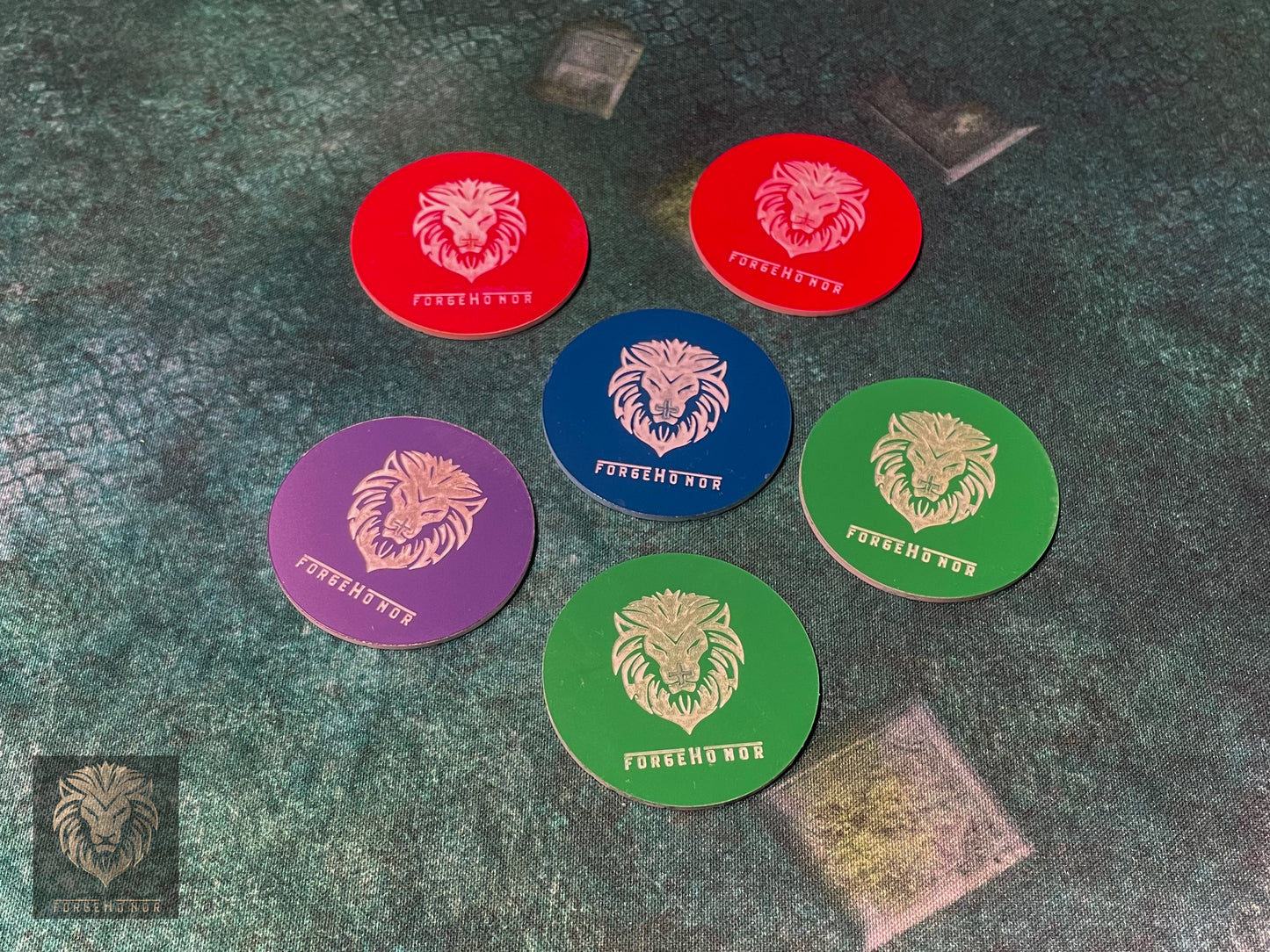 AoS 2025 Objectives – 40mm Tokens for Warhammer | GHB 2025–26 Acrylic Marker Set (6pc)