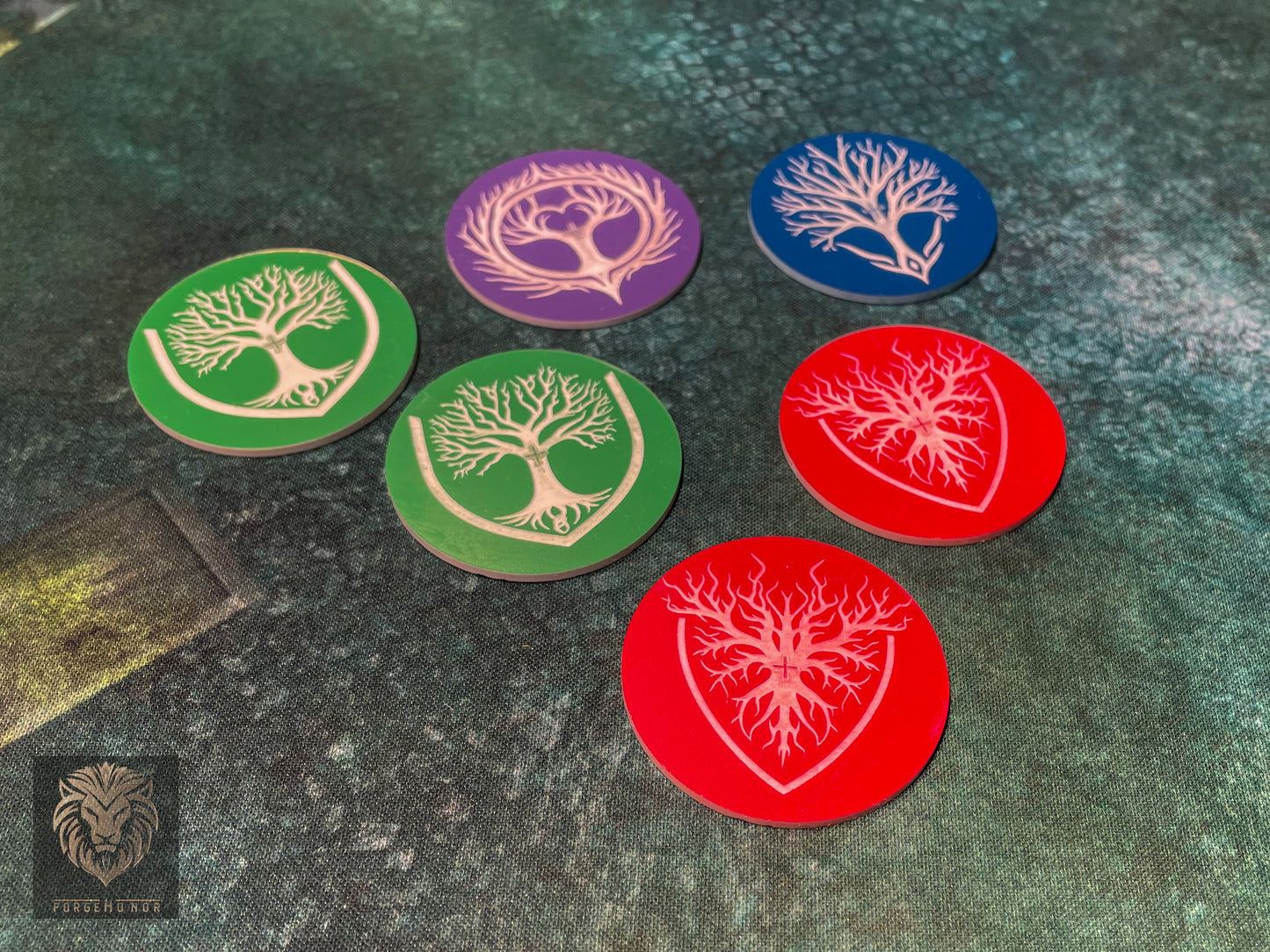 AoS 2025 Objectives – 40mm Tokens for Warhammer | GHB 2025–26 Acrylic Marker Set (6pc)