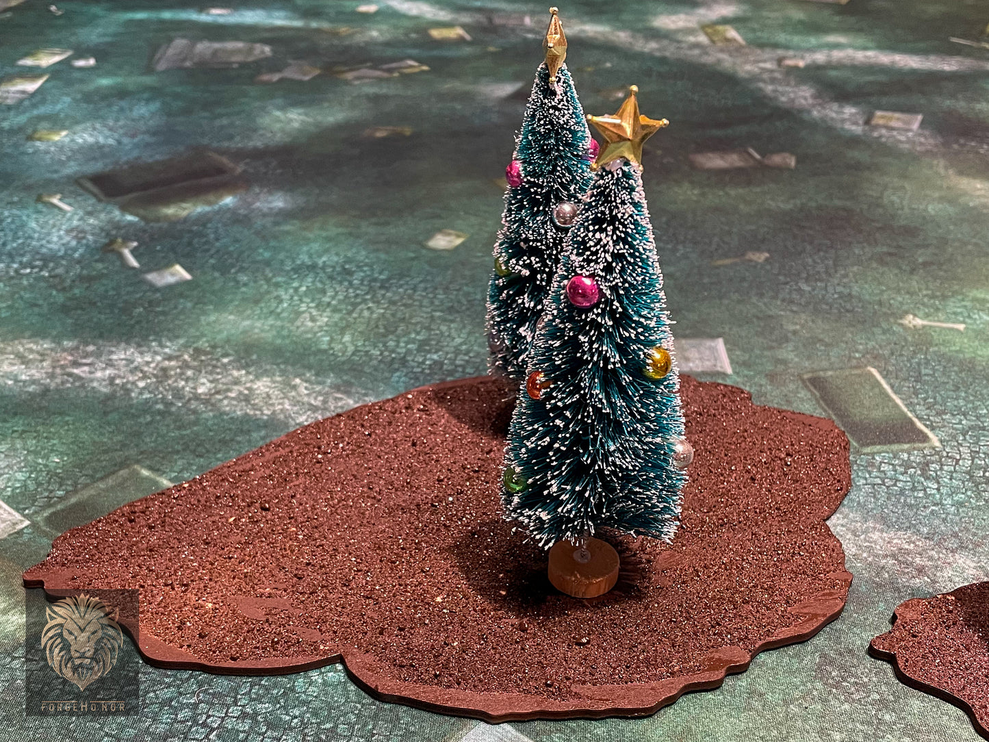 Wooden Wargaming Terrain Template for Age of Sigmar | Blank MDF Terrain Bases Tabletop Wargaming Scenery Template