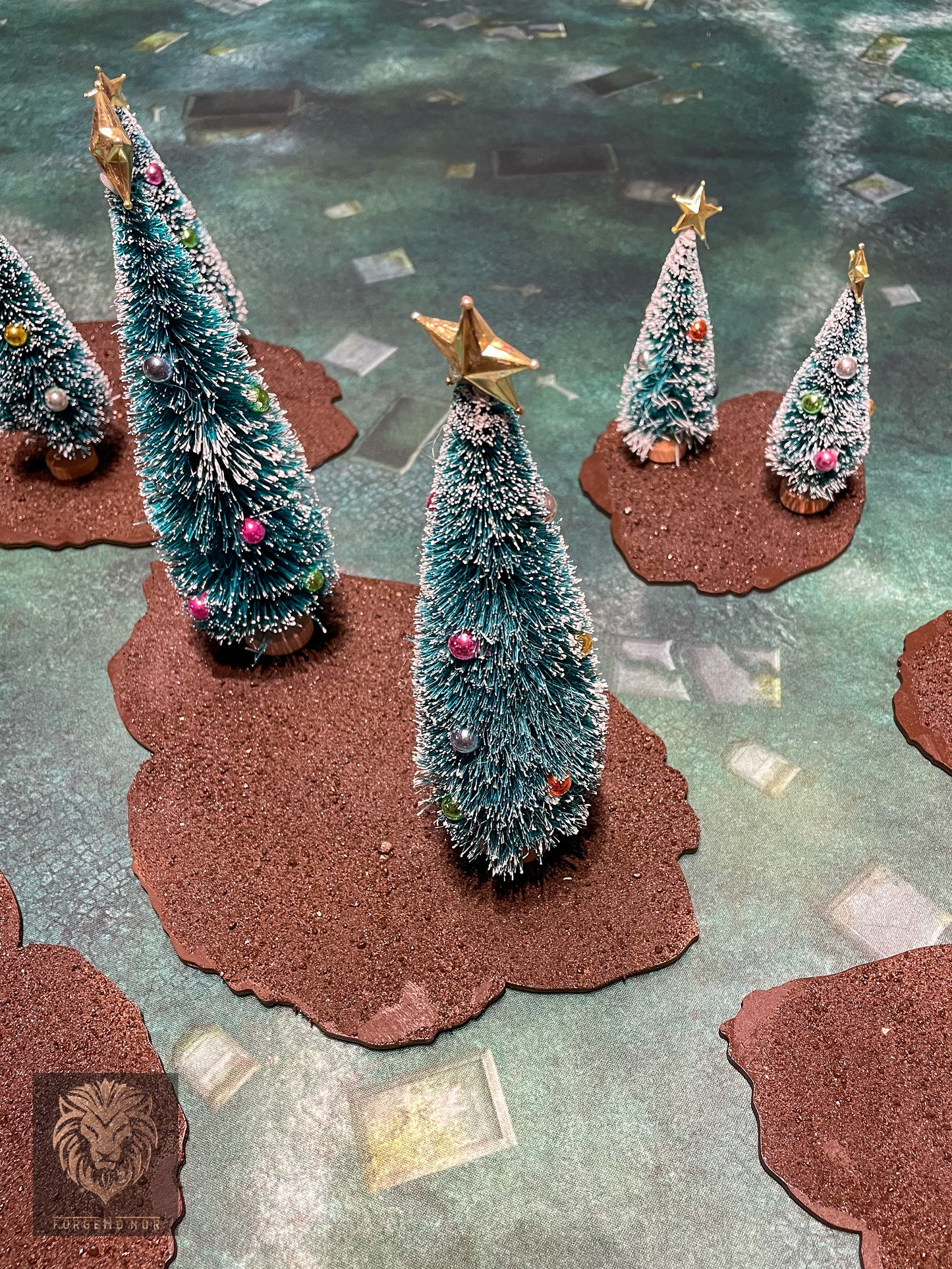 Wooden Wargaming Terrain Template for Age of Sigmar | Blank MDF Terrain Bases Tabletop Wargaming Scenery Template