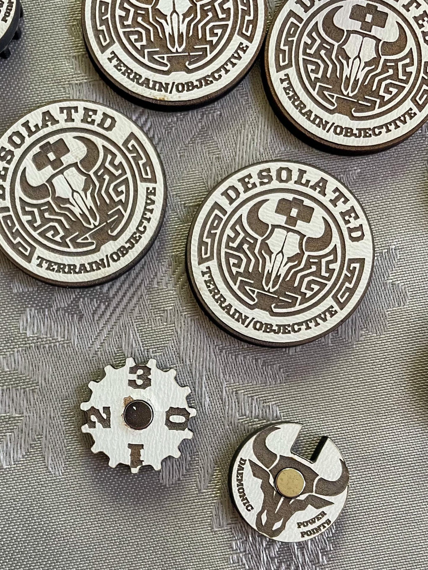 Helsmiths of Hashut Desolation Tokens and Daemonic Power counters