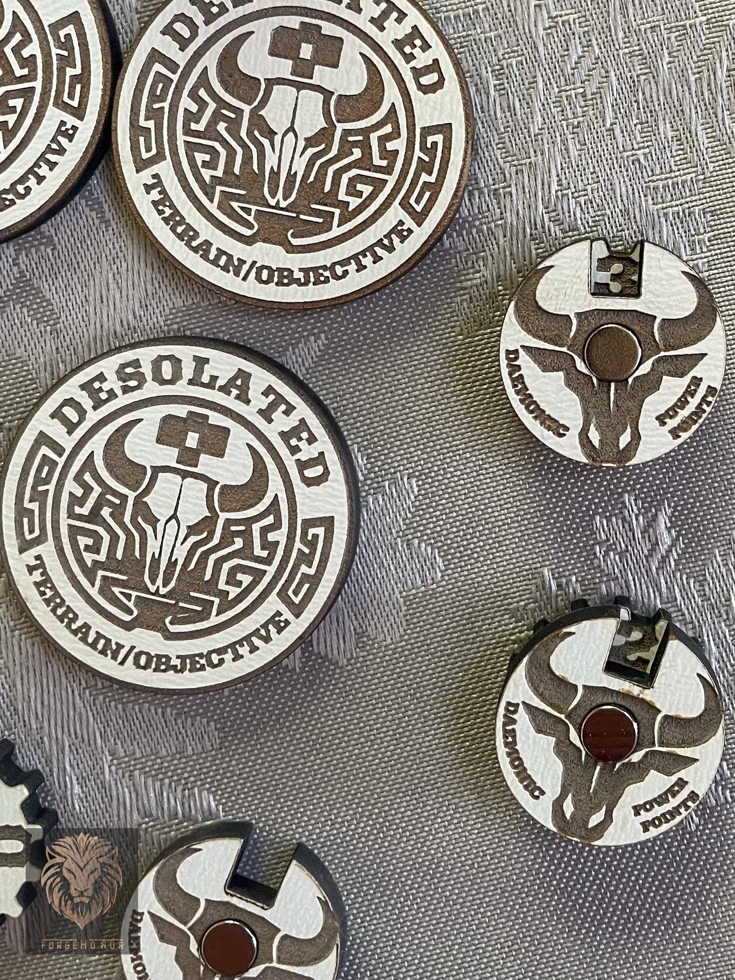 Helsmiths of Hashut Desolation Tokens and Daemonic Power counters