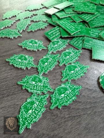 Maggotkin of Nurgle 106 piece Age of Sigmar army reminder token set - product photo 3