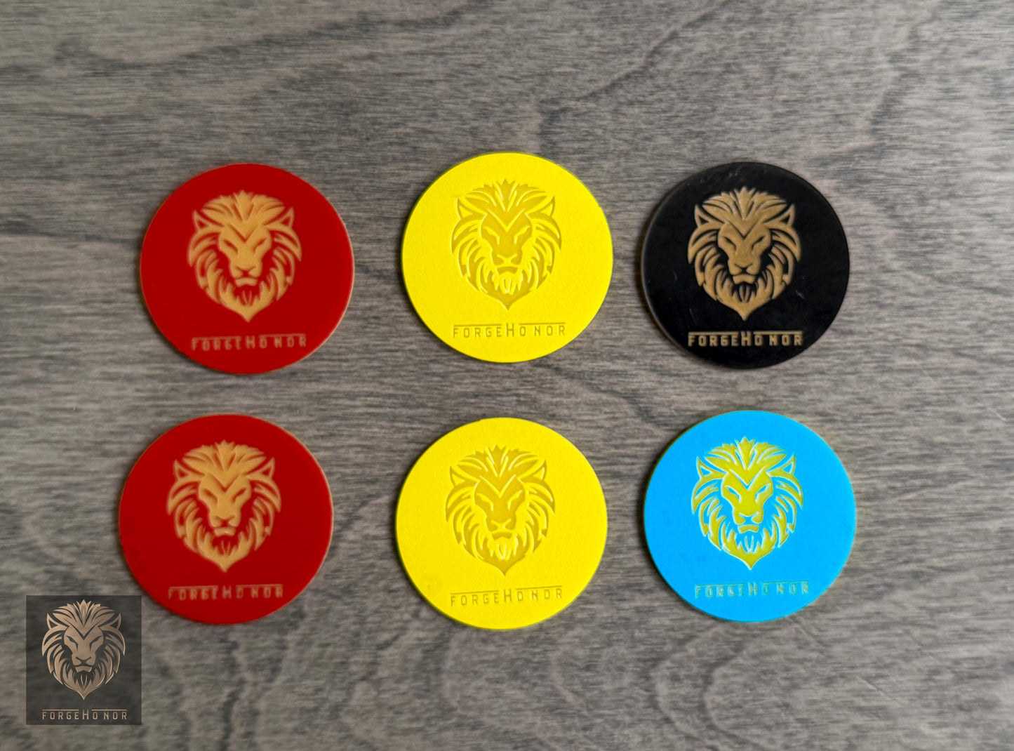 Age of Sigmar Objective Markers | GHB 2026-27 Layered 40mm Tournament Tokens Set