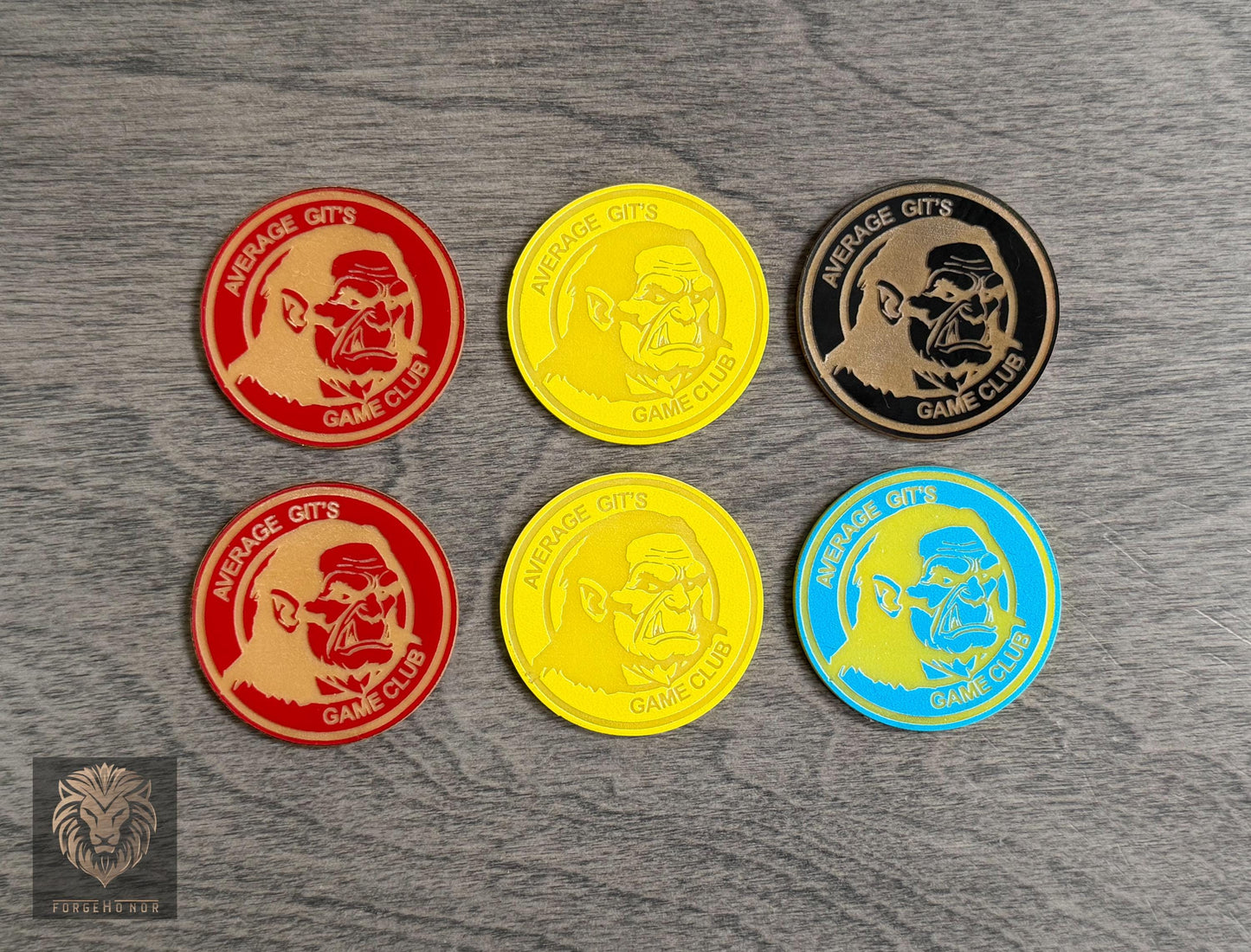 Age of Sigmar Objective Markers | GHB 2026-27 Layered 40mm Tournament Tokens Set