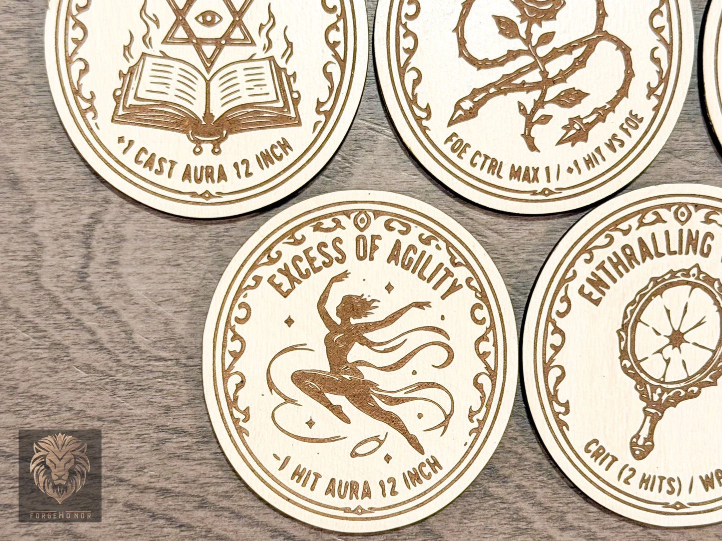 Slaanesh Temptation Tokens