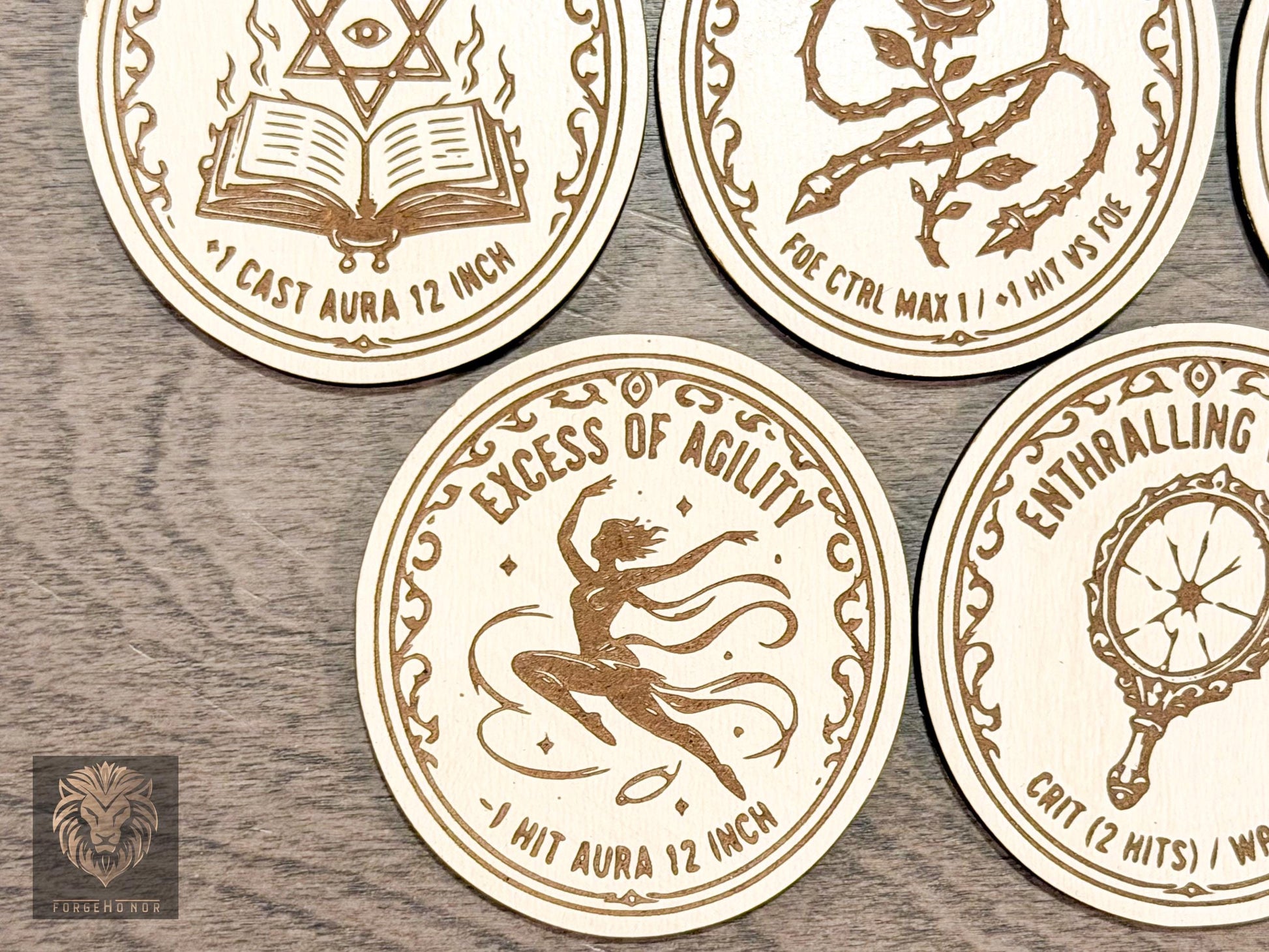 Slaanesh Temptation Tokens