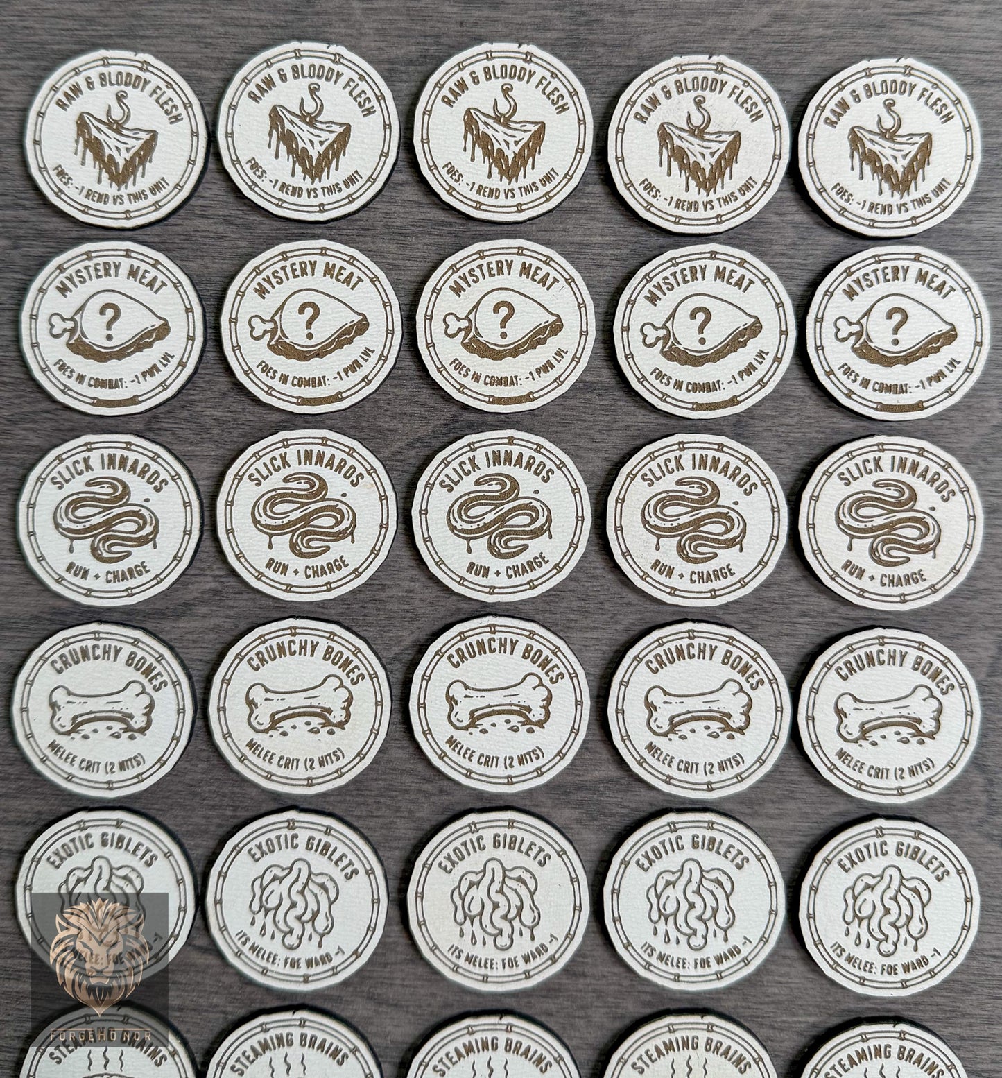 Ogor Mawtribes Eat 'Em Alive Meal Token Set