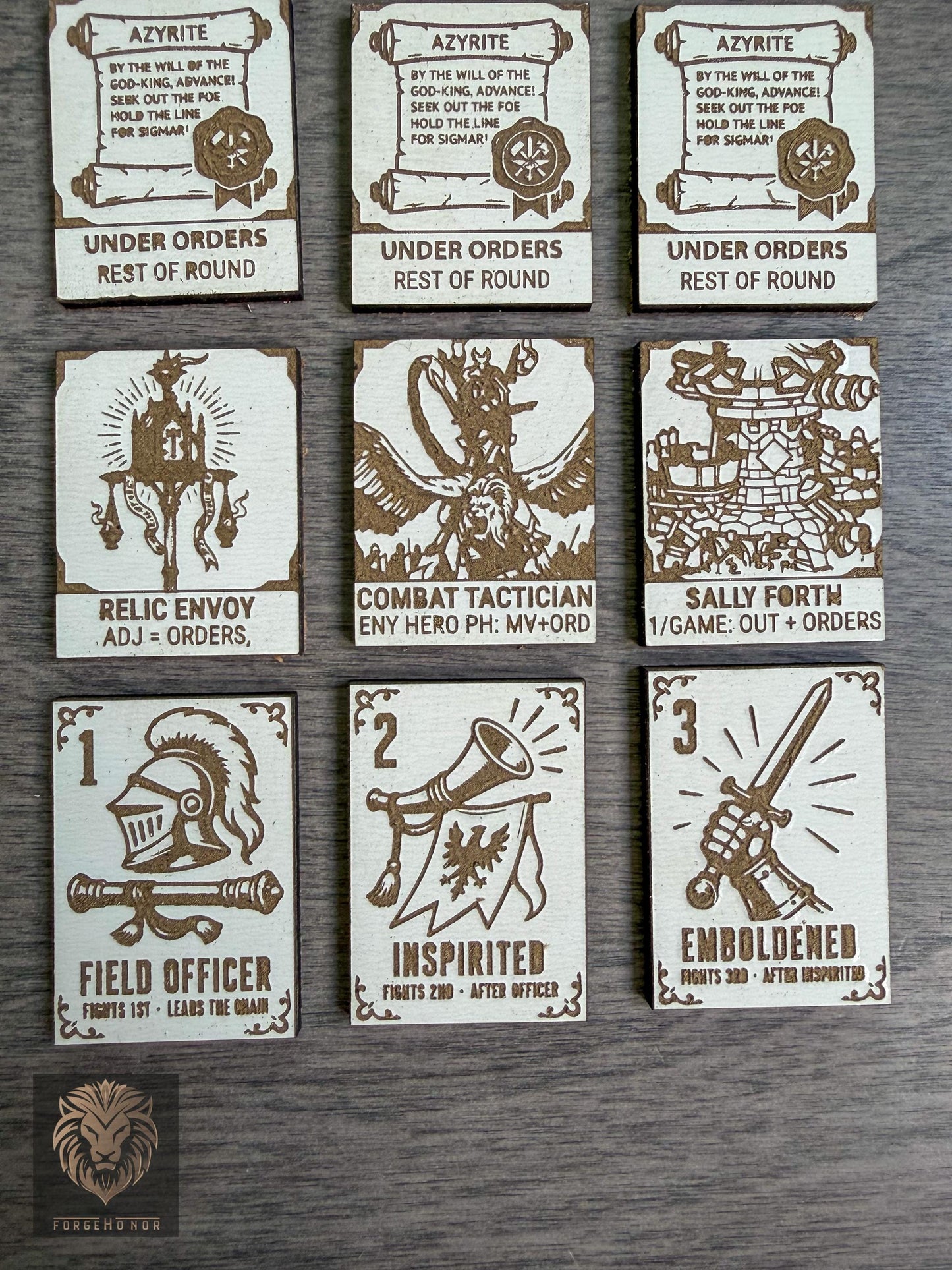 Cities of Sigmar Order Tokens
