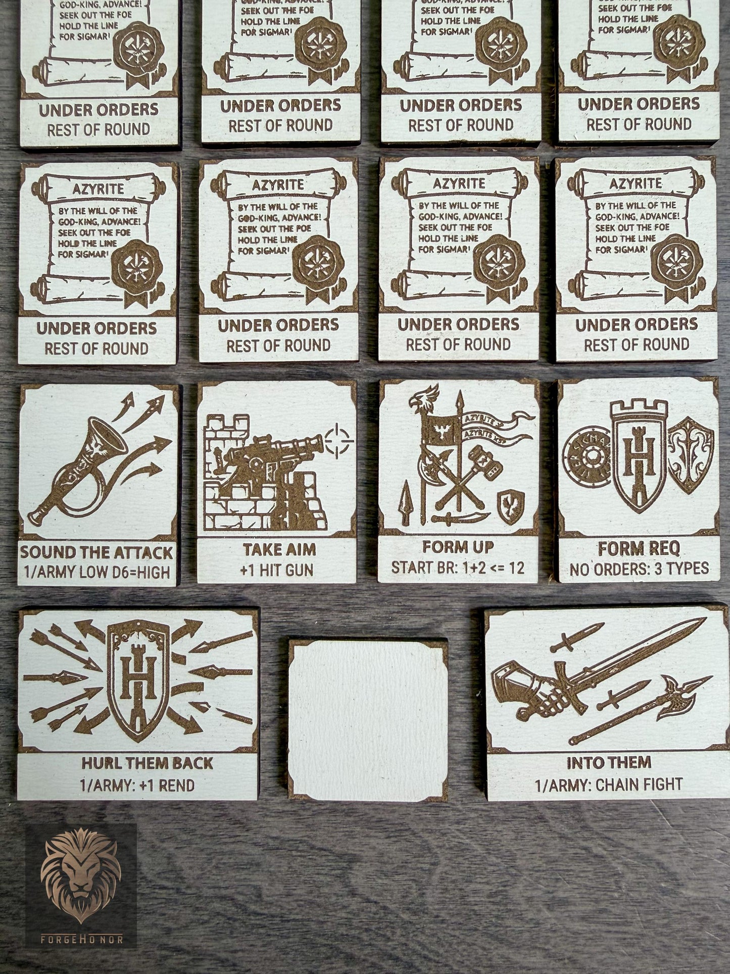 Cities of Sigmar Order Tokens