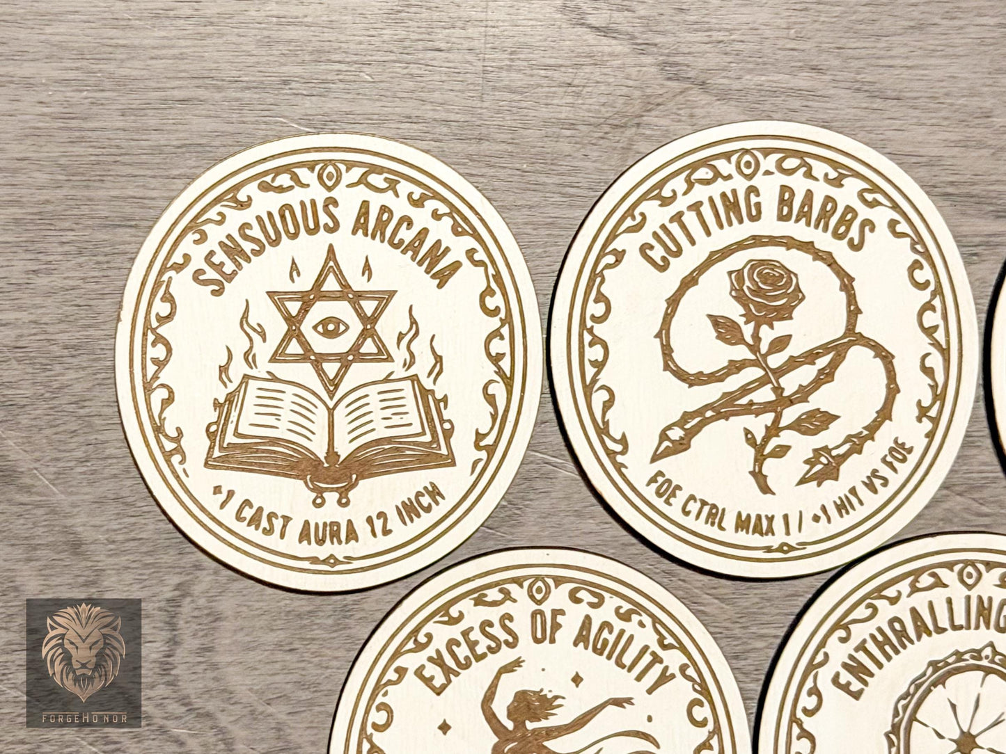 Slaanesh Temptation Tokens