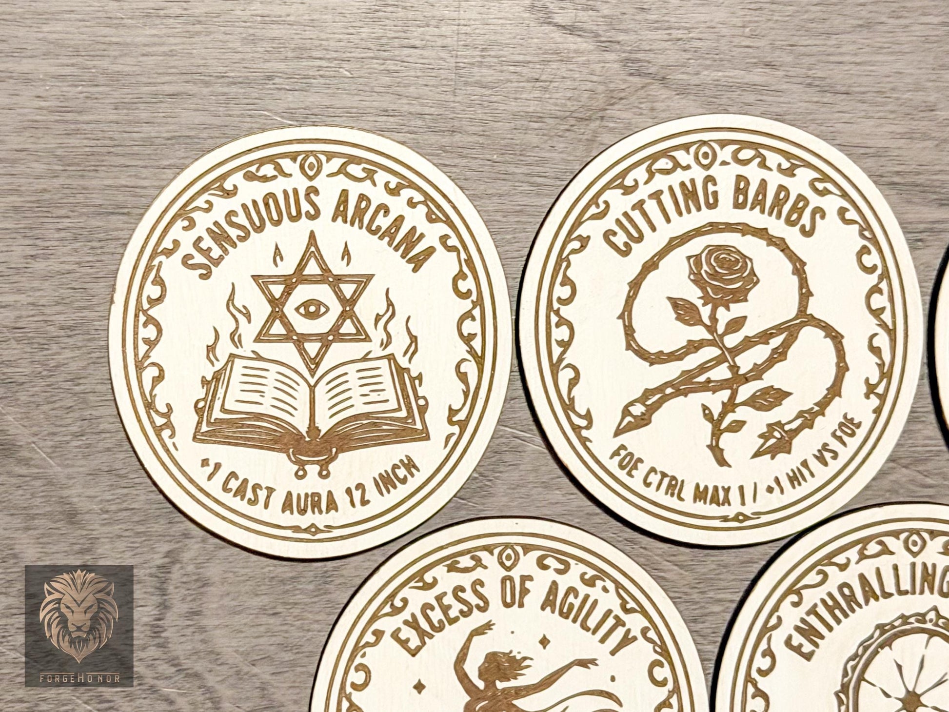 Slaanesh Temptation Tokens