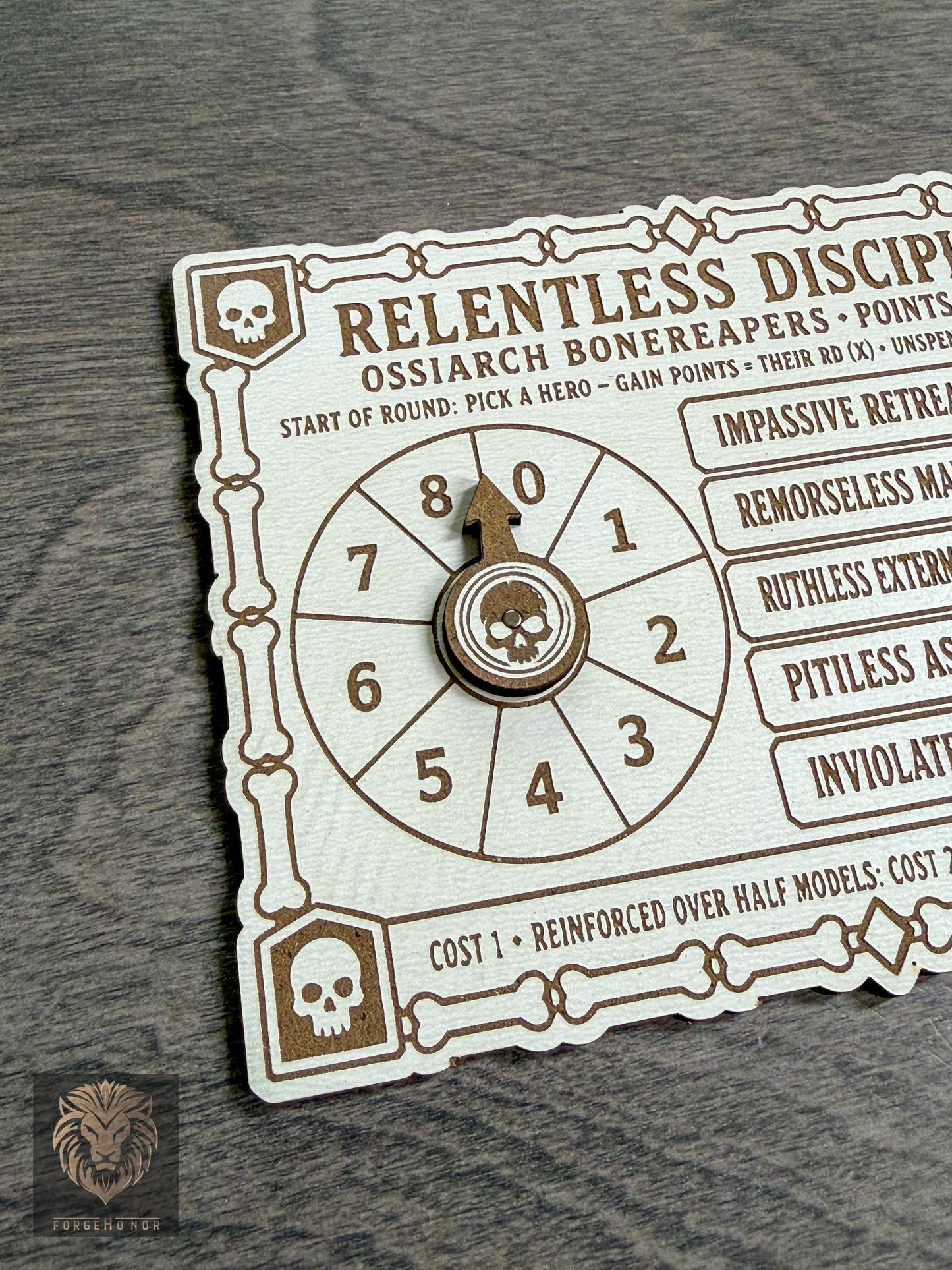 Ossiarch Bonereapers Relentless Discipline Tracker