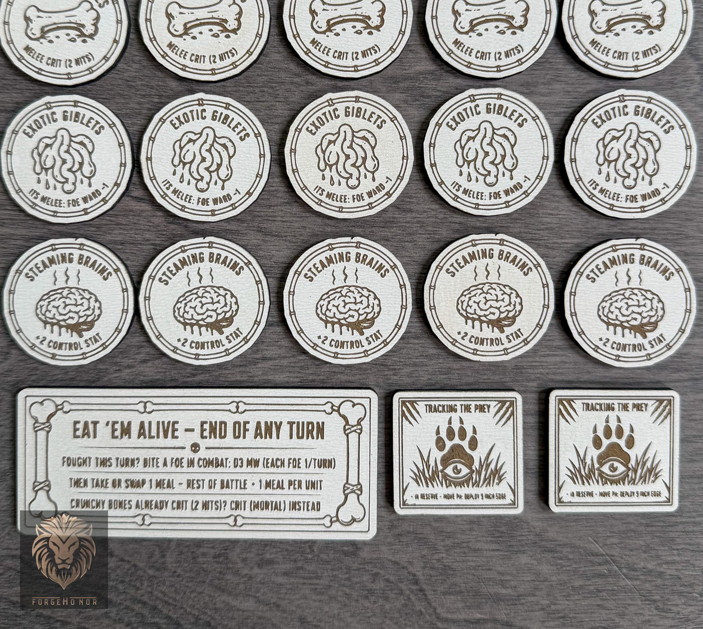 Ogor Mawtribes Eat 'Em Alive Meal Token Set
