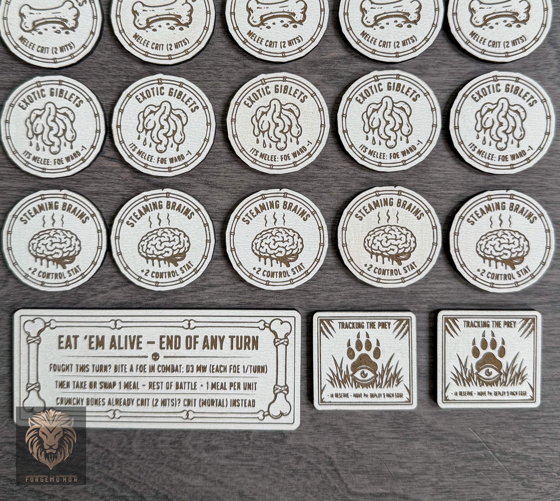 Ogor Mawtribes Eat 'Em Alive Meal Token Set