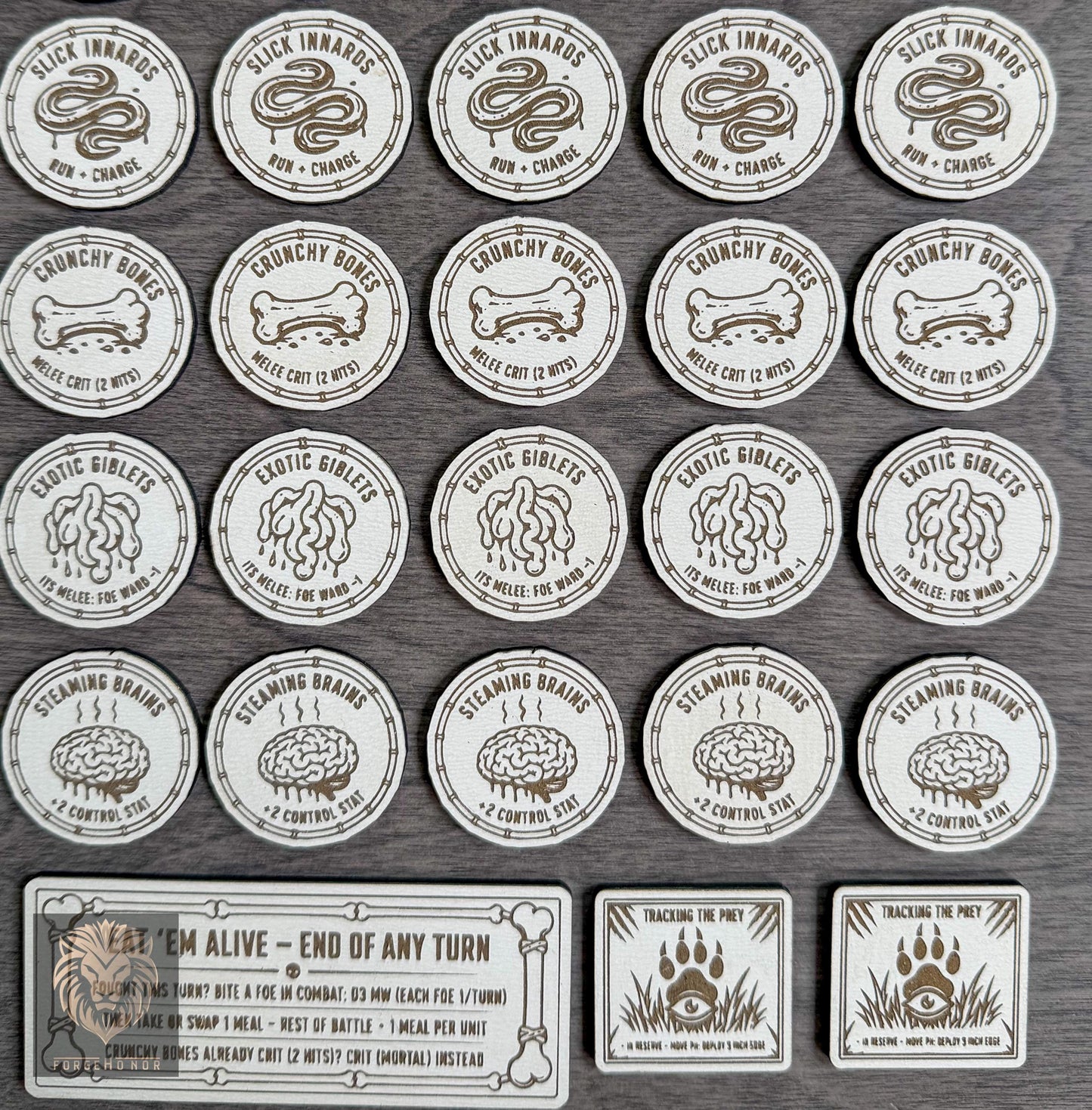 Ogor Mawtribes Eat 'Em Alive Meal Token Set