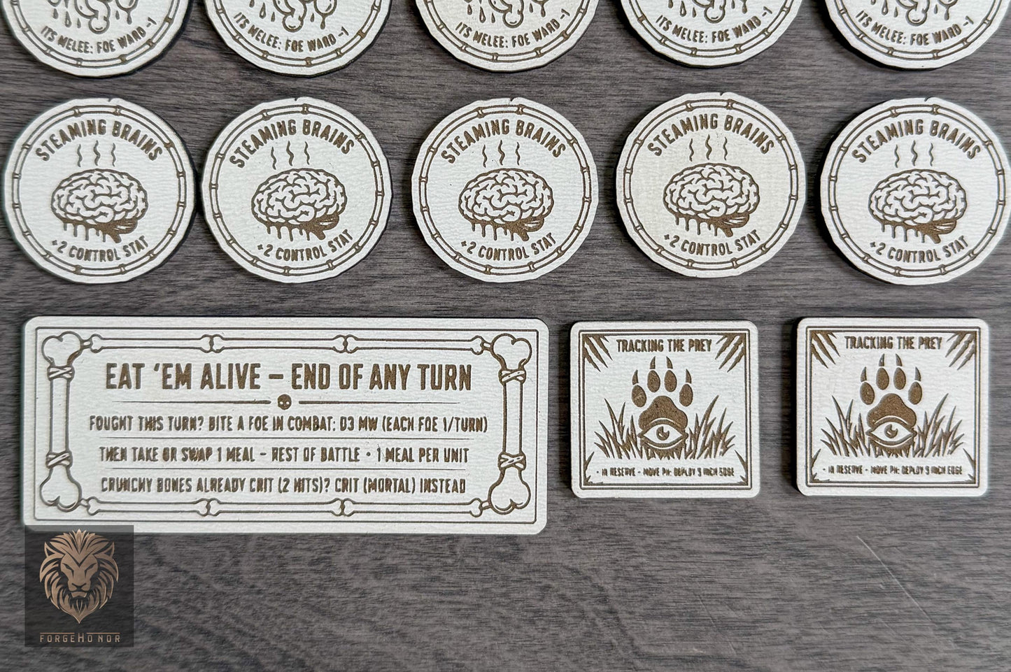 Ogor Mawtribes Eat 'Em Alive Meal Token Set