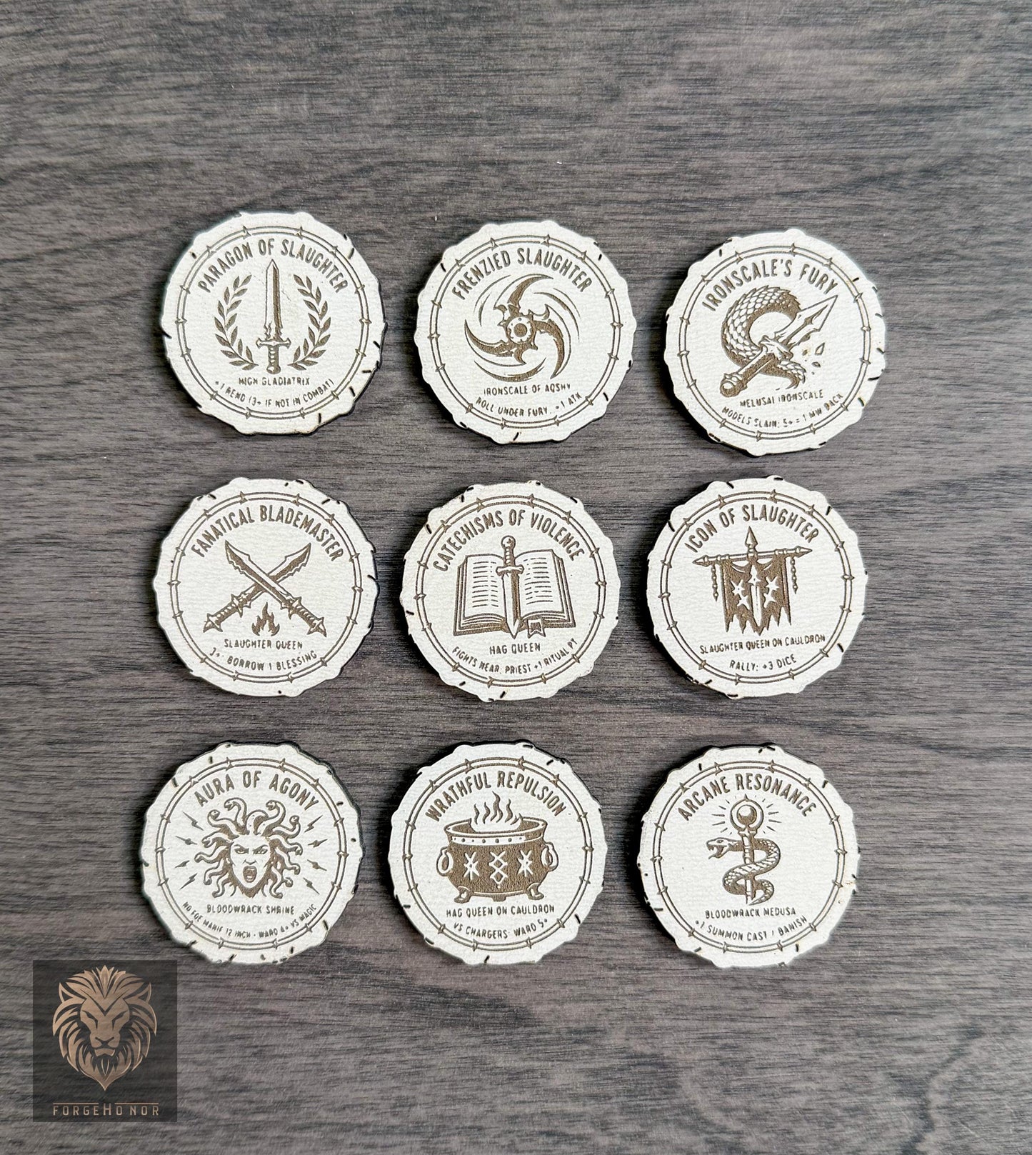 Daughters of Khaine Exalted Ability Token Set