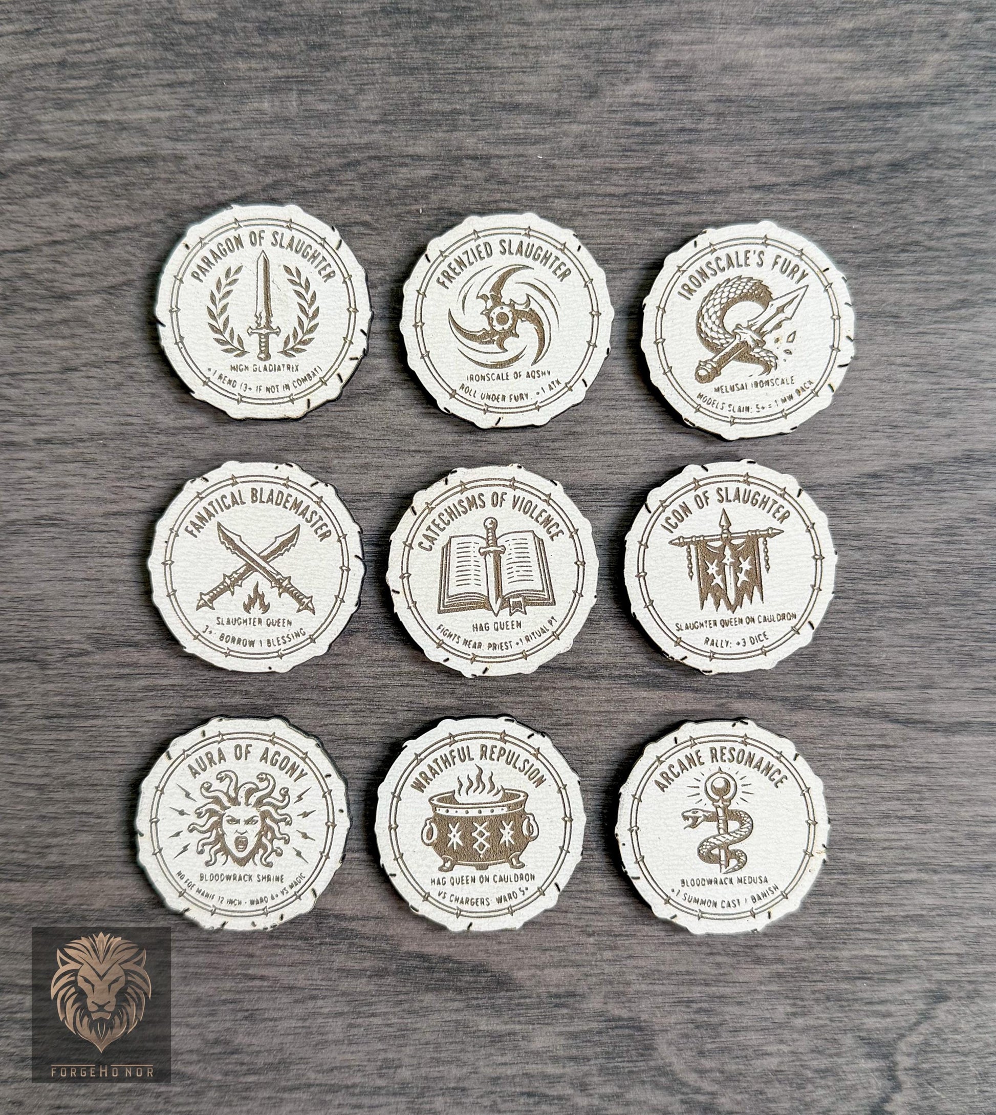 Daughters of Khaine Exalted Ability Token Set