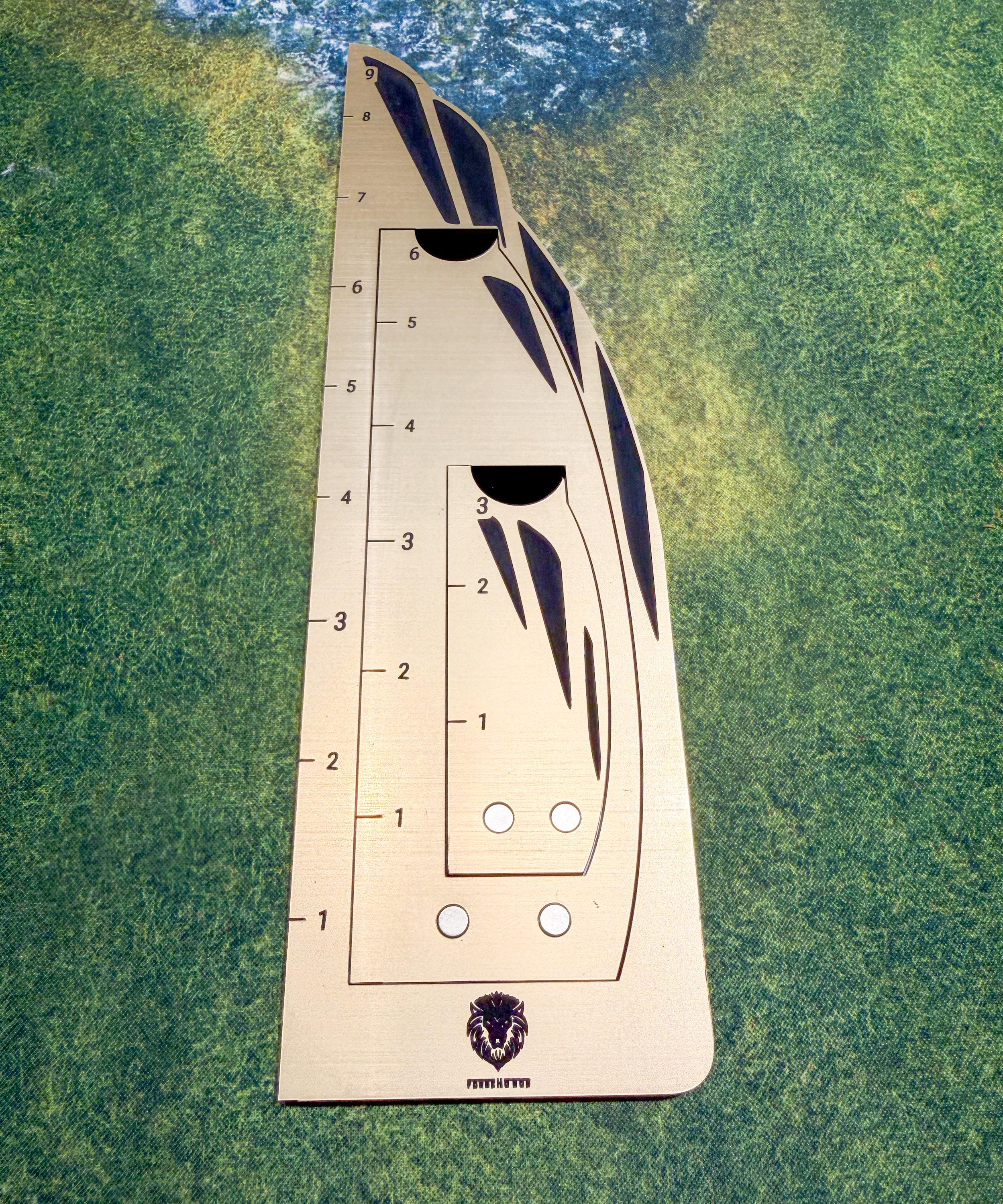 Wingmark 963 magnetic 9-6-3 inch nesting tabletop movement gauge